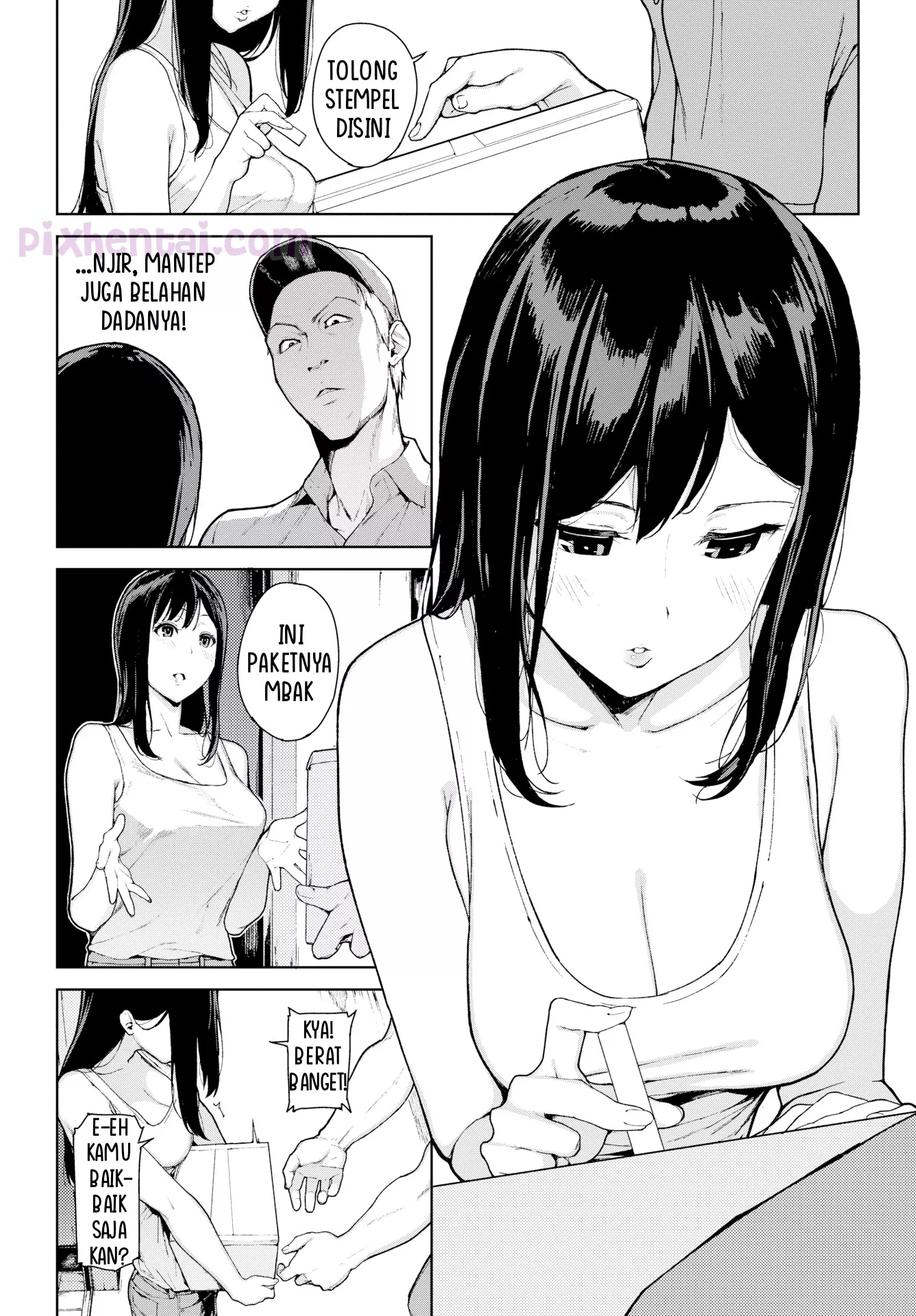 Komik Hentai The Spiders Web Kurir tergoda Belahan Dada Manga XXX Porn Doujin Sex Bokep 2